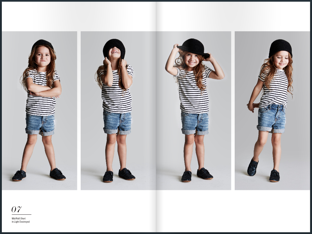 Cheyenne Ellis for 7 for all Mankind Kids Spring 2014 Campaign