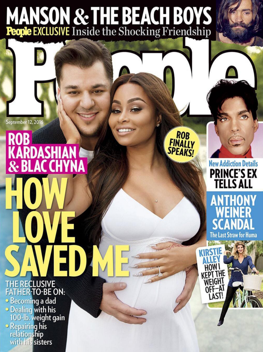 Ari Michelson Shoots Blac Chyna & Rob Kardashian for People Magazine