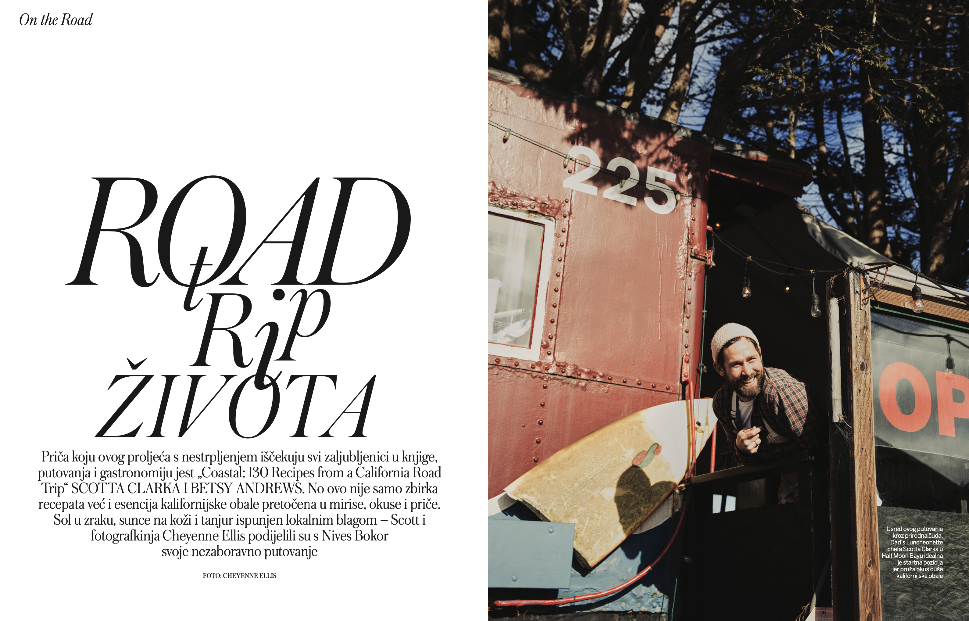 Coastal Cookbook In Vogue Adria | Cheyenne Ellis