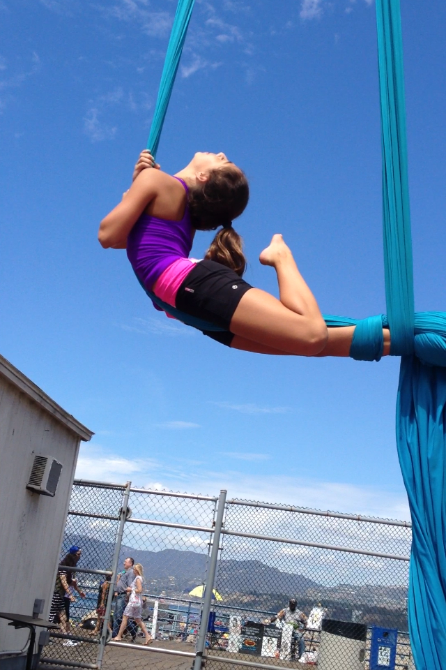 Labor Day Trapeze with Sydney